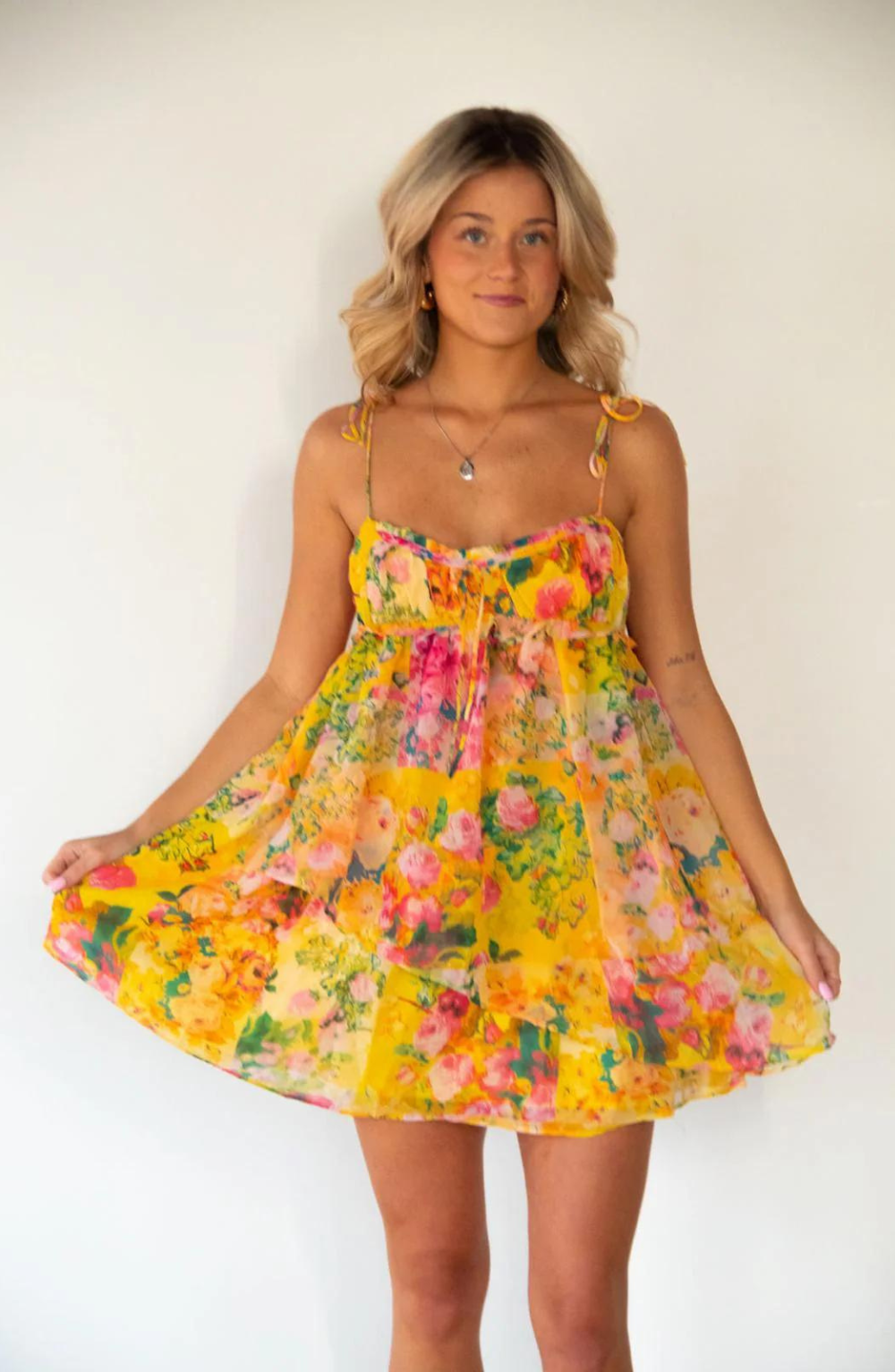 Jade Jewel Mini Dress